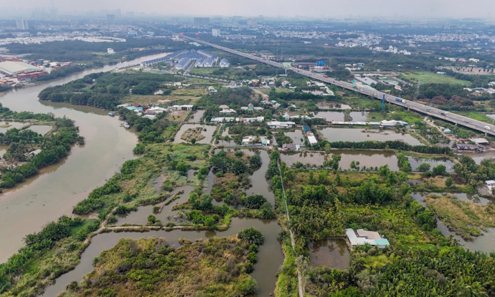 Quanh ga Phước Long của tuyến Metro số 1 Bến Thành- Suối Tiên là khu vực quy hoạch TOD sẽ triển khai ở giai đoạn đầu tiên.
