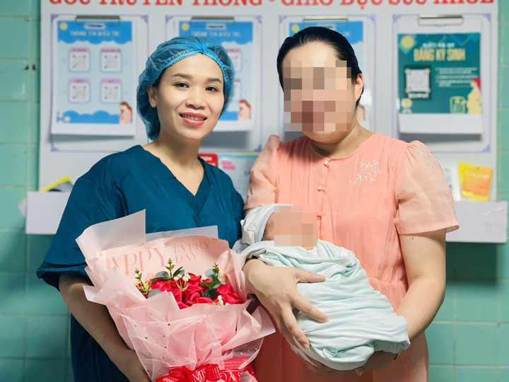 Thót tim mổ thai 5,1kg, bác sĩ cảnh báo thai to chưa chắc khỏe (Ảnh: BVCC)