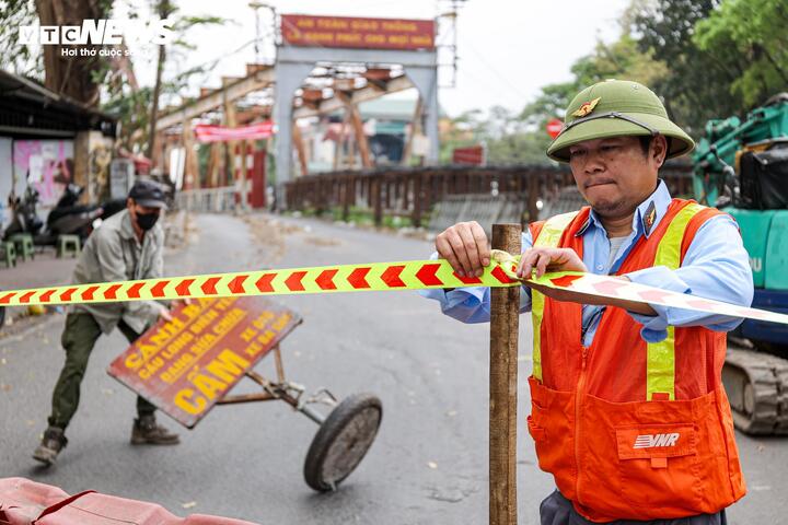 Cấm xe máy, người đi bộ qua cầu Long Biên 60 ngày để sửa chữa - 4