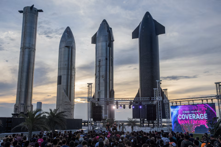 Elon Musk tại sự kiện về IPO của SpaceX, nơi công ty được kỳ vọng sẽ tạo cú hích lớn trên phố Wall. (Nguồn: Reuters)