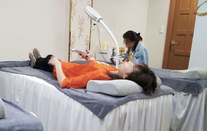 Cơ sở thẩm mỹ bị phạt. (Ảnh: Sở Y tế TP.HCM)