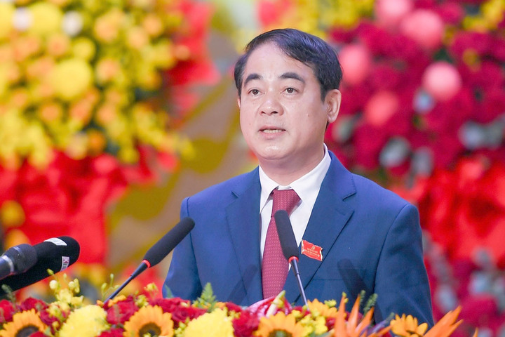 Phó Chủ nhiệm Ủy ban Kiểm tra Trung ương Nghiêm Xuân Thành. (Ảnh: Vĩnh Thành)