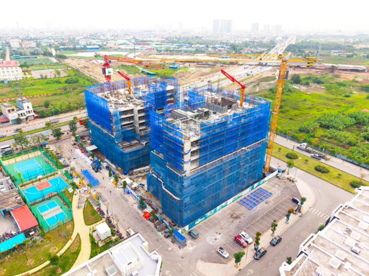 Cận cảnh công trường The Zenith Hải Phòng: Dự án đang đẩy nhanh tiến độ thi công để sớm bàn giao, đón đầu làn sóng hạ tầng và giáo dục đang bùng nổ tại khu Tây thành phố Cảng.