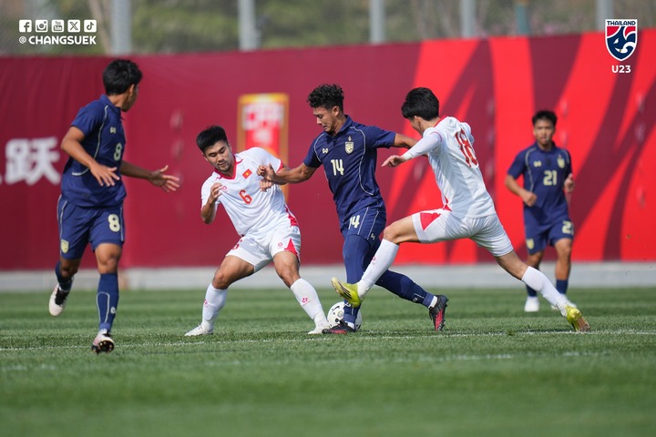 U23 Việt Nam chưa thắng trận nào tại giải CFA Team China 2026. (Ảnh: FA Thailand)