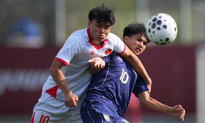 U23 Việt Nam gặp nhiều khó khăn. (Ảnh: FA Thailand)