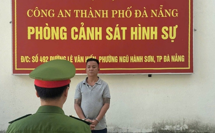 Đặng Phước Long bị bắt giam. (Ảnh: CA)