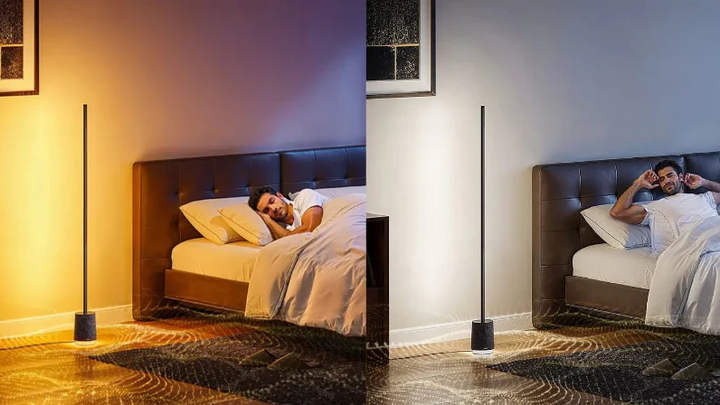 Ánh đèn phòng ngủ trực tiếp ảnh hưởng đến giấc ngủ. (Ảnh: Govee)