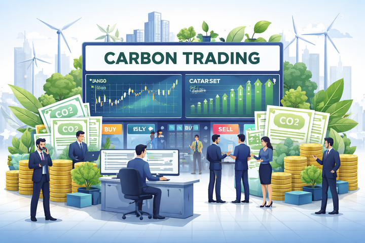 Thị trường carbon trong nước đang dần hoàn thiện pháp lý để đi vào hoạt động trong năm 2028. (Ảnh minh họa)