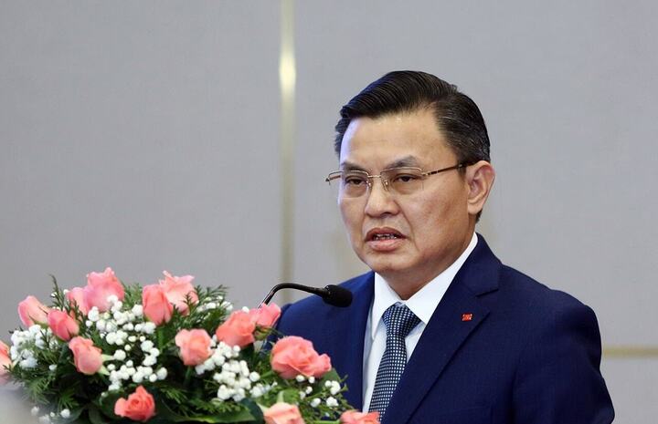 Cục trưởng Cục Môi trường, Bộ Nông nghiệp và Môi trường Hoàng Văn Thức.