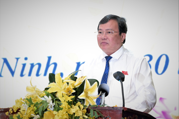 Ông Lê Văn Hẳn, Chủ tịch UBND tỉnh Tây Ninh. (Ảnh: Báo Tây Ninh)