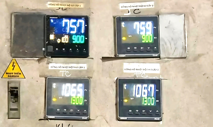 Máy quan trắc bị can thiệp để chỉnh dữ liệu.