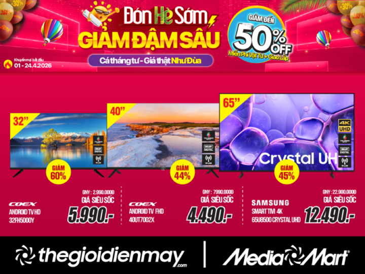 Cá tháng Tư: MediaMart giảm sốc tới 50%, giá thật không đùa - 2