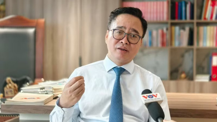 Phó Tổng Giám đốc Đài Tiếng nói Việt Nam Phạm Mạnh Hùng.