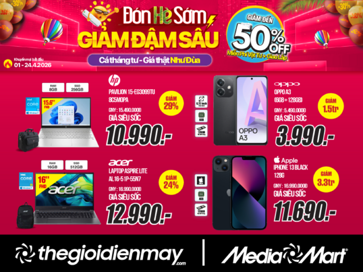 Cá tháng Tư: MediaMart giảm sốc tới 50%, giá thật không đùa - 5