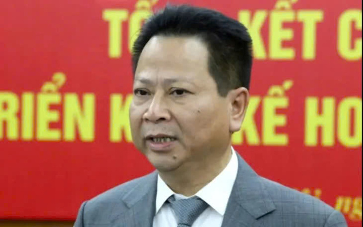 Bị cáo Nguyễn Hải Thanh, cựu Cục phó Cục Quản lý xây dựng công trình đang bỏ trốn.