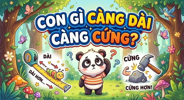 Con gì càng dài càng cứng? ( Ảnh minh họa )