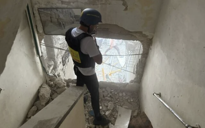 Nhiều khu vực khác tại Israel cũng bị tên lửa Iran nhắm tới trong hơn một tháng xảy ra xung đột. (Ảnh: Magen David Adom)