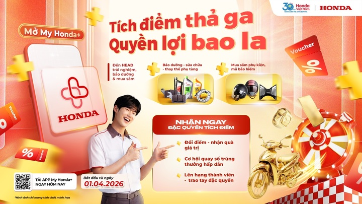 Honda Việt Nam triển khai chương trình khách hàng thân thiết trên My Honda+ - 1