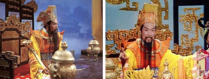 Nghệ sĩ Chương Ngọc Thiện hóa thân thành Ngọc Hoàng trong "Tây du ký 1986".