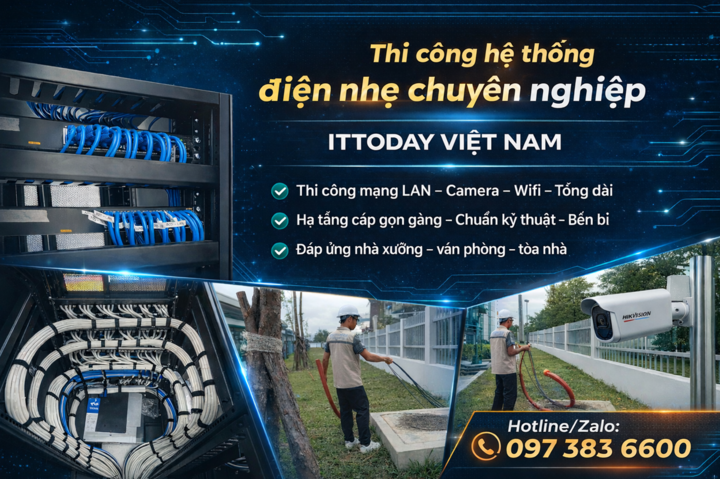 Thi công hệ thống điện nhẹ & thi công mạng LAN chuyên nghiệp - 3