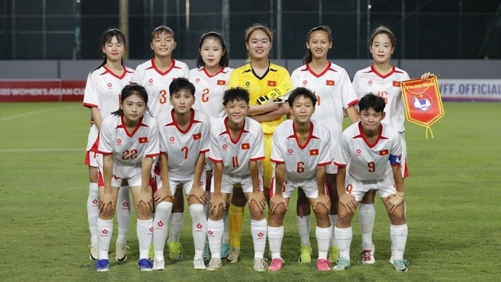 U20 nữ Việt Nam thua U20 nữ Trung Quốc.