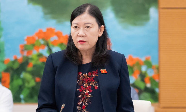 Phó Chủ nhiệm Thường trực Ủy ban Dân nguyện và Giám sát Lê Thị Nga.