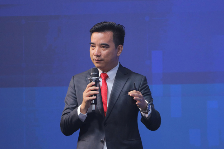 Ông Võ Huỳnh Tuấn Kiệt, Giám đốc Bộ phận Tiếp thị Dự án Nhà ở - CBRE Việt Nam. (Ảnh: Đại Việt)