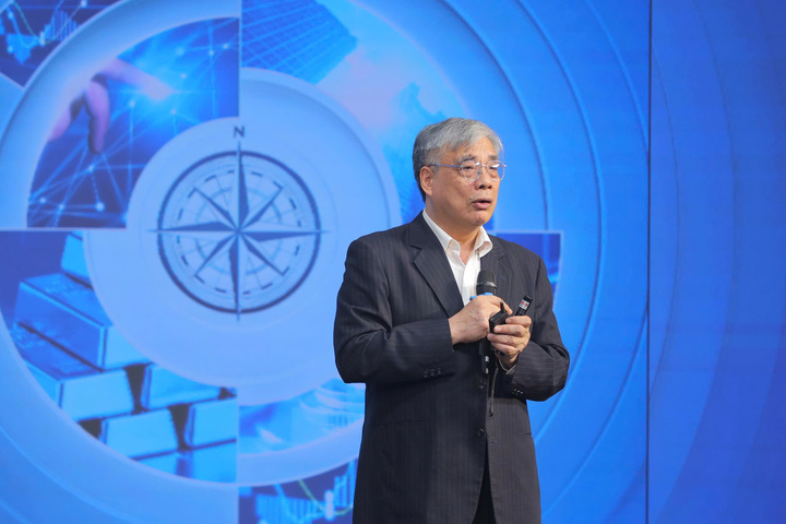 PGS.TS Trần Đình Thiên, Nguyên Viện trưởng Viện Kinh tế Việt Nam. (Ảnh: Đại Việt)