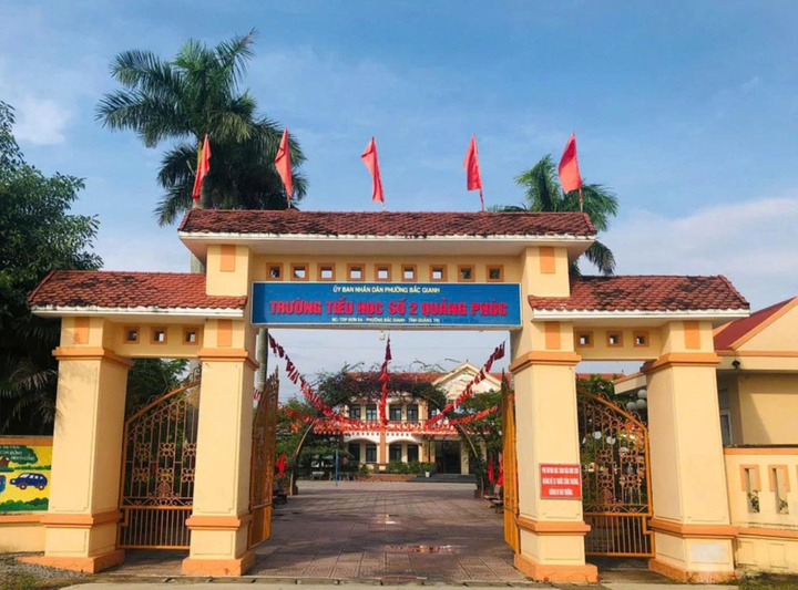 Trường Tiểu học số 2 Quảng Phúc (phường Bắc Gianh, tỉnh Quảng Trị)