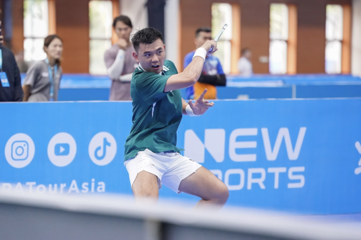 Lý Hoàng Nam đánh bại tay vợt hạt giống số 2 của giải đấu.