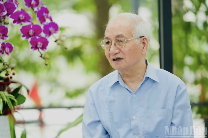 Ông Đào Ngọc Nghiêm, Phó Chủ tịch Hội Quy hoạch phát triển đô thị Việt Nam. (Ảnh: Hồng Quân)