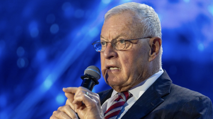 Tướng về hưu Keith Kellogg, đặc phái viên của Tổng thống Mỹ Donald Trump về vấn đề Ukraine. (Ảnh: Getty)
