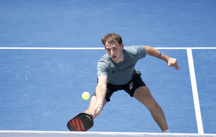 Cuộc đối đầu của Lý Hoàng Nam và Dylan Frazier được dự đoán là tâm điểm của bán kết nội dung đơn nam. (Nguồn: Selkirk)