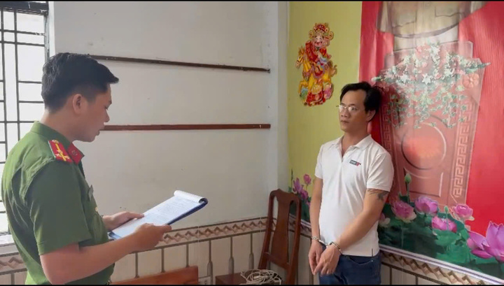 Nguyễn Ngọc Huy bị khởi tố. (Ảnh: C.A)