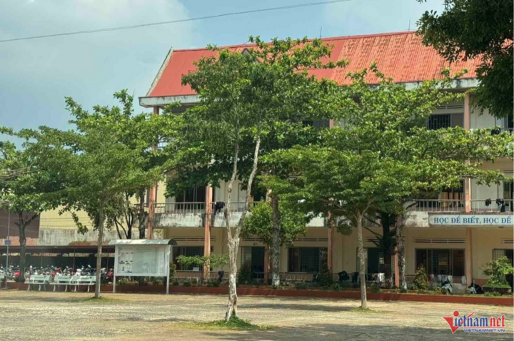 Một góc Trường THPT Đắk Song. (Ảnh: Vietnamnet)