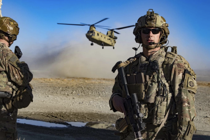 Binh sĩ thuộc Sư đoàn Dù 82 của Mỹ. (Ảnh: Quân đội Mỹ)