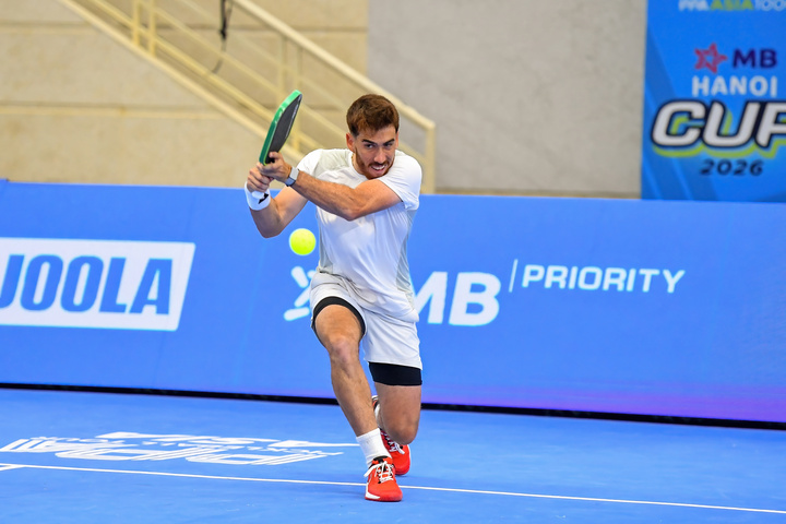 Federico Staksrud đang xếp hạng 2 thế giới theo bảng xếp hạng PPA Tour 2026.