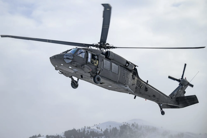 Trực thăng UH-60 Black Hawk. (Ảnh: BI)