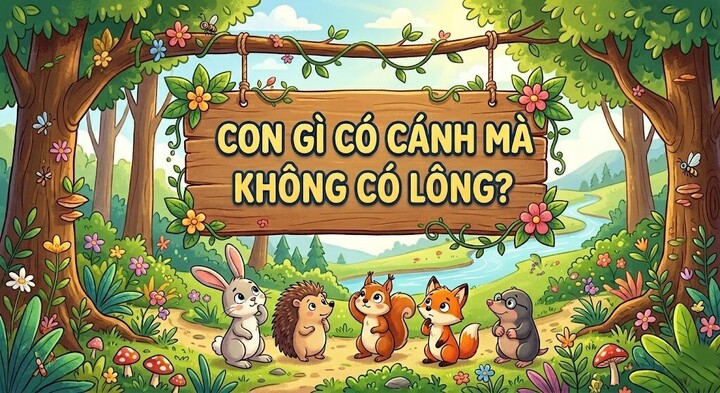 Con gì có cánh mà không có lông? ( Ảnh minh họa )