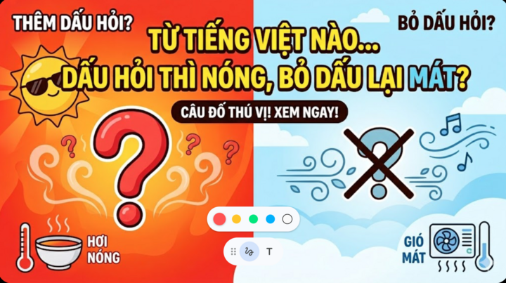 Bạn có đoán ra đây là từ nào?