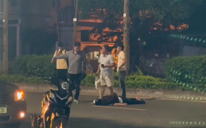 Hiện trường vụ tai nạn (Ảnh: BV 108)