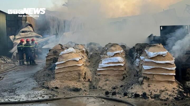 Hiện trường vụ cháy.