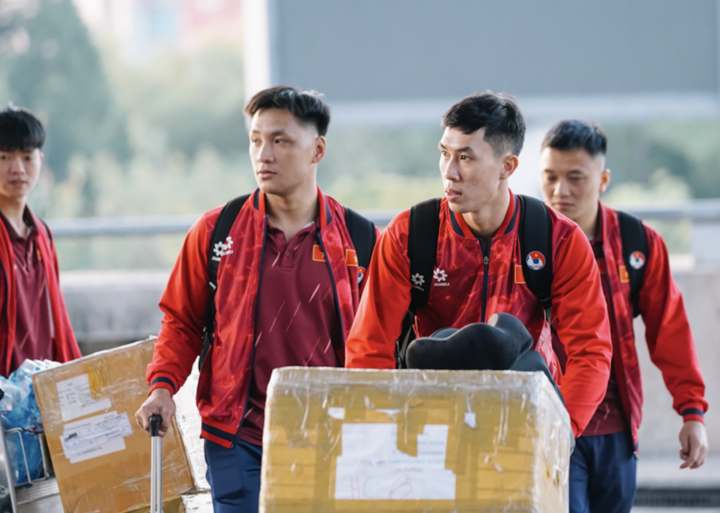Đội tuyển futsal Việt Nam lên đường sang Thái Lan tham dự Giải vô địch futsal Đông Nam Á 2026. (Nguồn: VFF)
