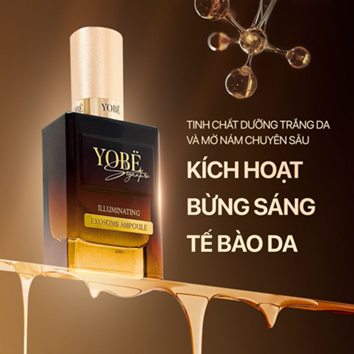 Tinh chất dưỡng sáng da chuyên sâu YOBE Signature - Ảnh: YOBE