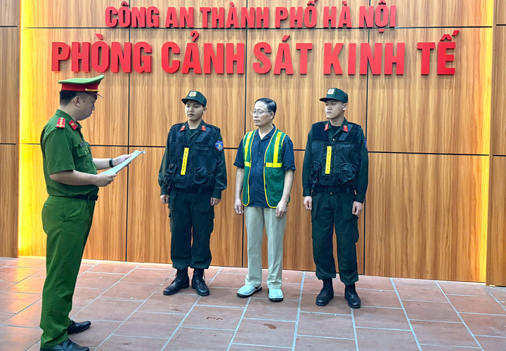 Ông Vũ Minh Châu bị khởi tố về tội Vi phạm về kế toán gây hậu quả nghiêm trọng.