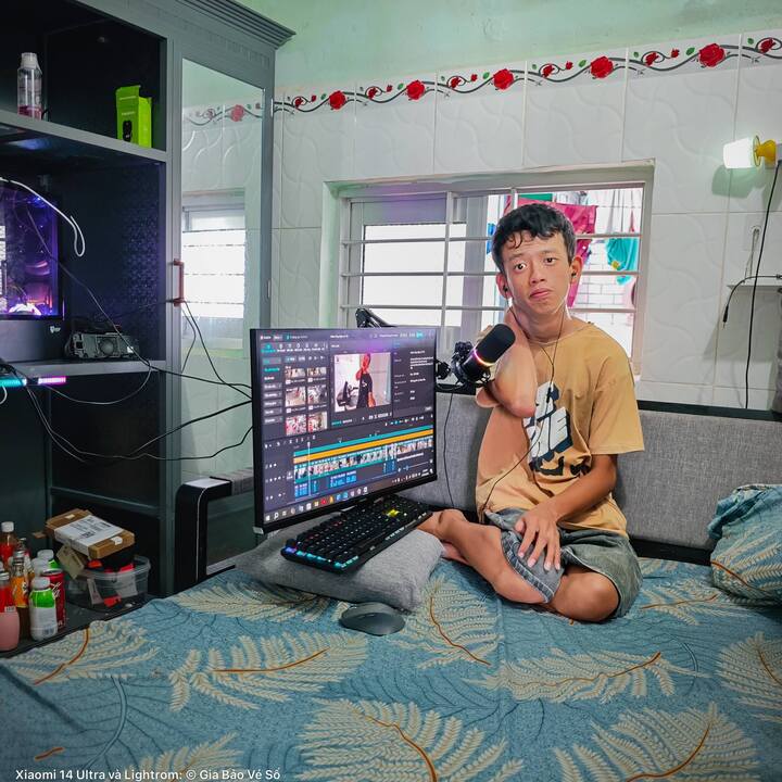 Khi mạng xã hội trở thành nơi lan tỏa nghị lực sống của Gia Bảo.