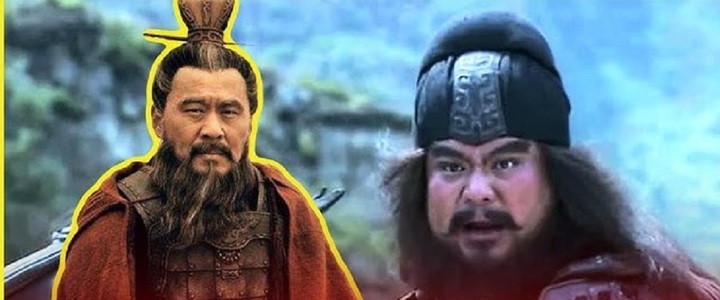 Tào Tháo và Trương Phi trên phim.