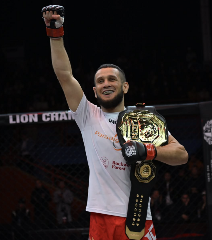 Jovidon Khojaev là nhà vô địch hạng 70kg thứ ba trong lịch sử LION Championship.