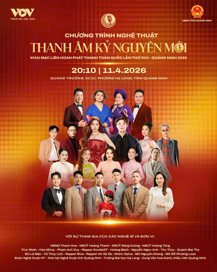 Liên hoan quy tụ những nghệ sĩ nổi tiếng trong nước.