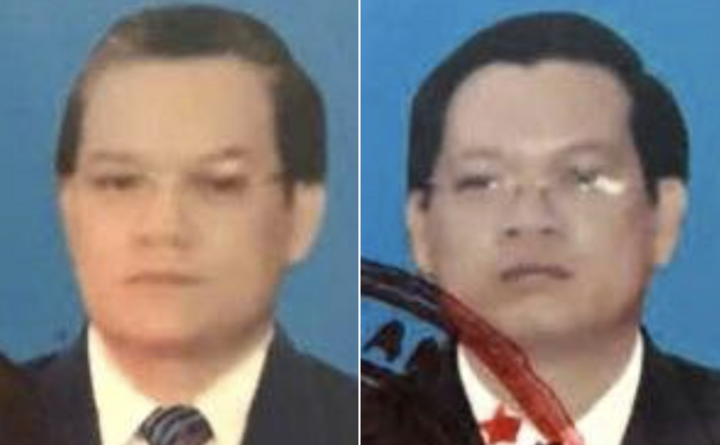 Bị can Nguyễn Thiện Nhân và Nguyễn Ngọc Minh.